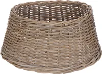 Ratanová sukně na vánoční stromek z vrby 60 cm - přírodní - kryt na stojan na vánoční stromek