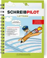Schreibpilot Heft Buchstaben für ABC-Schützen Englisch mit Bleistift Radiergummi Wörter Schreiben Schwungübungen Lernsystem von Lehrern Schülern