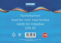 Stylex 42669 Lern- und Karteikartenbox, DIN A8 inkl. 350 Karteikarten, 4,99  €