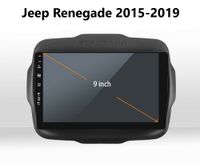 9 Zoll Android 11 Autoradio GPS Navi für Jeep Renegade 2016-2018 BT USB FM Wifi