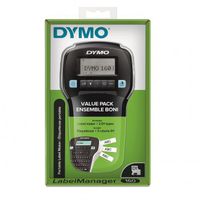 Dymo LabelMANAGER 160 - urządzenie etykietujące - czarno-białe - rolka (1,3 cm)