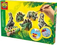 Zestaw do formowania i malowania-dinozaury