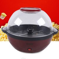 Retro 5L Popcorn Machine Profesionální popcornovačPopcornovač s nepřilnavým povrchem + topná plocha