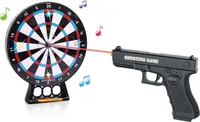 Laserpistole mit Zielscheibe 20 cm