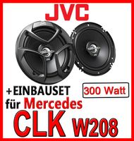Mercedes CLK W208 - 16,5cm Lautsprecher vorne - JVC CS-J620X - Einbauset
