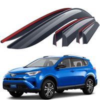 Windabweiser für/kompatible mit  Toyota RAV4 2013-2018 SUV  Autofenster Regenschutz