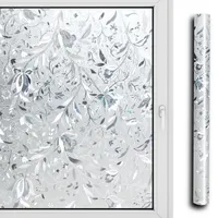 Privacy Fensterfolie, statisch haftend, 90x185 cm, Gitter