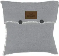 Kissenhülle SANSIBAR silber BL 45x45 cm silber