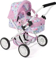Kočík pre bábiku Smarty mini plyšový ružový 56x37x56cm - 2, 3kg