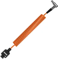 ZGCINE DT-LM D-TAP na 2-pinový napájecí kabel LEMO, zástrčka, 60 cm, roztažitelná délka, náhrada pro vybrané kamery RED ARRI Sony