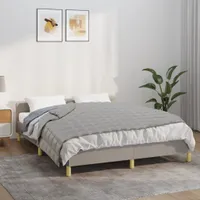 vidaXL Záťažová deka Grey 150x200 cm 7 kg Látka