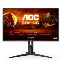 AOC 68,6 cm 27" 27G2SAE/BK 16 09 2xHDMI+DP+USB LED bl/rd - Plochá obrazovka (TFT/LCD) - 68,6 cm