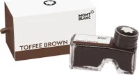 Montblanc Tintenfass Toffee Brown 105188 - Hochwertige Tinte in Karamell Braun im Tintenglas 60ml