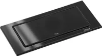Naber Evoline® BackFlip USB C, Einbausteckdosenelemente, mit Schukosteckdosen, flächenbündig H 5 mm, Glas schwarz 8031188