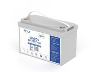 Volt LifePO4 Batterie 12,8V 100Ah 1280Wh Boot Solar Wohnmobil Schrebergarten