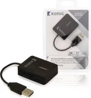 Kartenleser Multi Card USB 2.0 Schwarz