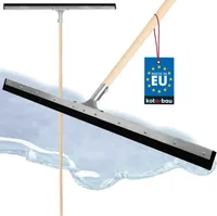 KOTARBAU® Houbová gumová stěrka 90 cm s rukojetí Stěrka na vodu Stěrka na podlahu Škrabka na vodu Čistič podlah Stěrka s dvojitým okrajem na čištění podlah