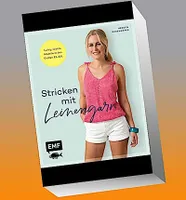 Stricken mit Leinengarn