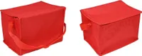 Kühltasche Kühlbox 4L Kältebox 20x14x14 cm Getränketasche Rot Picknicktasche Thermo Kühl Eis Box