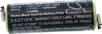 vhbw Akku Ersatz für Moser 1591-0062, 1590-7291, 1591-0067 für Rasierer, Haarschneider (1200 mAh, 1,2 V, NiMH)