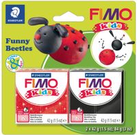 FIMO kids Modellier-Set "Funny Beetles" ofenhärtend