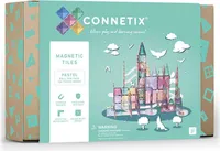 Connetix Magnetische Kacheln Brick Lane Pastell 106 Stück