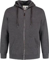 Duke - "D555 Rockford Cantor" mikina s kapucňou pre mužov DC104 (6XL) (šedá)