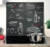 KESPER Multifunkční skleněná deska motiv ristorante
