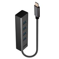 Lindy USB 3.2 Typ C Hub 4 Port - Hub - 4-Port