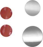 Ersatzteile Set passend für Magnet Kugelkopfhalterung Klebeplättchen + Metallplättchen