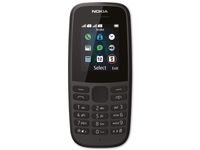 Nokia 105 Dual-SIM 2019 schwarz