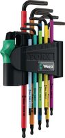 Wera 967 SPKL/9 TORX® BO Multicolour Winkelschlüsselsatz, BlackLaser, SB