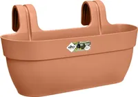 elho® Vibia campana easy Pflanzgefäß L Terracotta zum Einhängen - Kunststoff