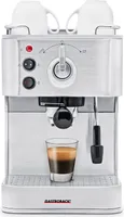 Ekspres do kawy Gastroback Design Espresso Plus z cappuccinatore 15 bar, stal nierdzewna