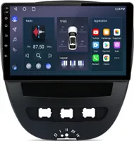 Autorádio 1+32GB pre Peugeot 107 od 2005 2Din Android Radio Carplay Navi WIFI DSP GPS DAB Bluetooth