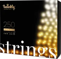 LED osvetlenie Twinkly Strings 250 Gold Edition