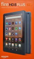 Amazon Fire HD 8 Plus Tablet (2020) HD Display, 32 GB, Quad-Core, 3 GB RAM, kabellose Ladefunktion, mit Spezialangeboten - Schiefergrau