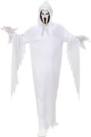Kinderkostüm Geist - Gespenst Umhang Maske mit Kapuze L - 158 cm