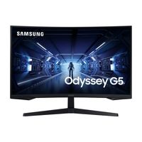Samsung Odyssey C27G55TQBU, 68,6 cm (27 Zoll), 2560 x 1440 Pixel, Wide Quad HD, LED, 1 ms, Schwarz