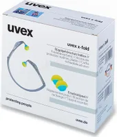 chrániče sluchu uvex x-fold skladacie sivé 5 kusov