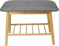TrendLine Bambus Bank 60 x 30 x 45 cm