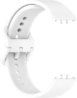 BStrap Silicone Armband für Samsung Galaxy Fit 3, white