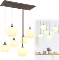 Hängelampe Esszimmer Hängeleuchte 6 Flammig Pendelleuchte Wohnzimmer Pendellampe