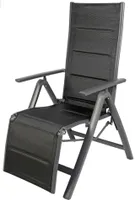 Relaxsessel Gartensessel Comfort Gestell Aluminium anthrazit