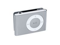 Apple iPod shuffle 1GB iPod shuffle, Flash-media, 1 GB, AAC, AIFF, MP3, WAV, 32 Ohm, 12 h, 15.5 g