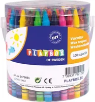 Set mit 100 Buntstiften