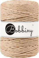 BOBBINY 5mm Makramee Garn Regular 100m, Farbe:Biscuit