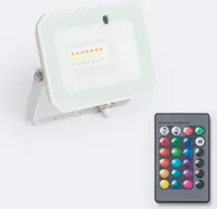 LED  Fluter 10W IP65 RGBW mit IR-Fernbedienung RGB