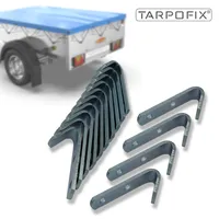Tarpofix® Dreiloch Planenhaken mit Öse (10
