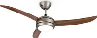 Klarstein El Paso - ventilátor a stropní svítidlo, 132 cm, 10,344 m³/h, 3 speed